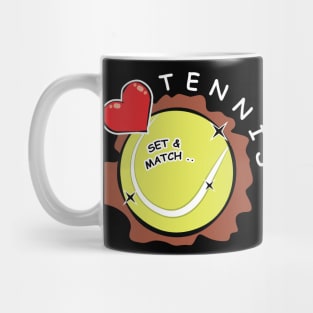 I Love Tennis Mug